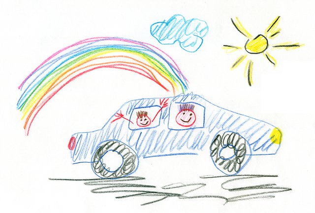 kids drawing of car & daughter.jpg