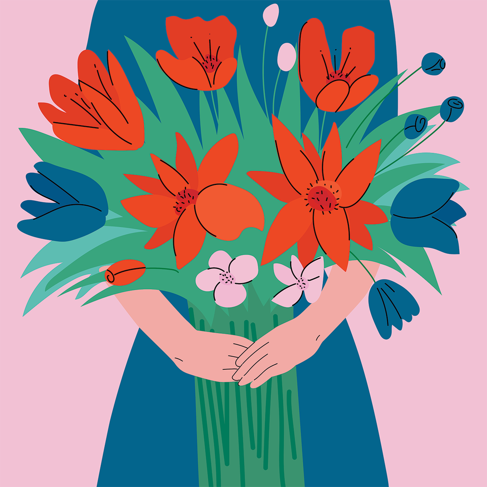 woman holding flowers illustration.png