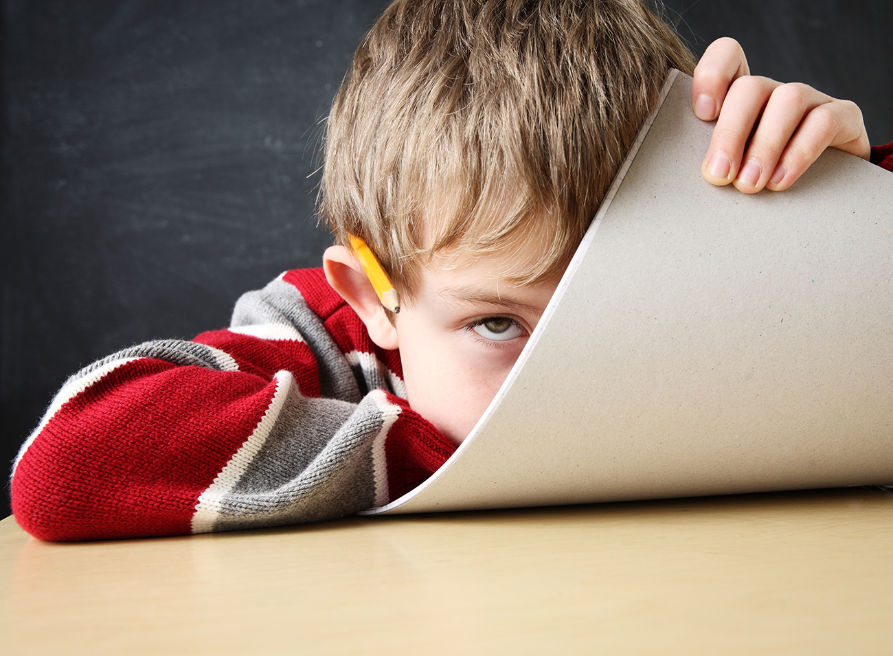 child having difficulty in school